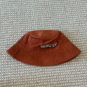 DONT SLEEP YouTuber corduroy bucket hat